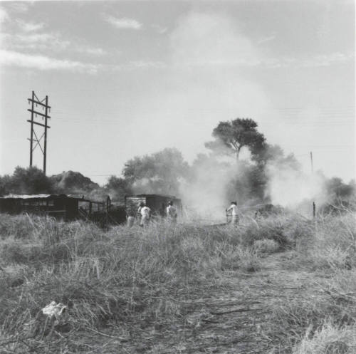 Dusting up for a barbecue. - Tempe Daily News, September 29 1977