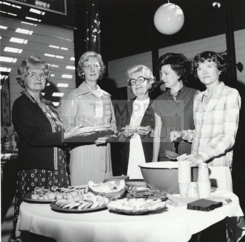 Five Women Around a Punch Bowl -September 1977