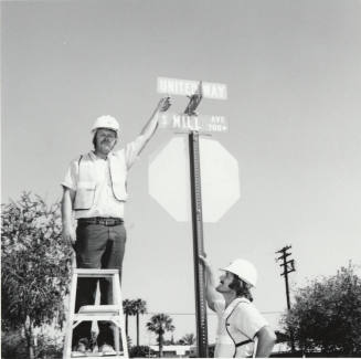 New Street In Town - Temporarily. - Tempe Daily News, September 30 1977