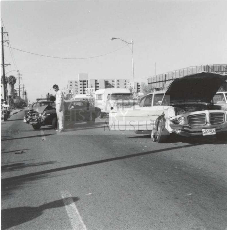 Paramedics on the Scene of an Auto Accident - September 1977