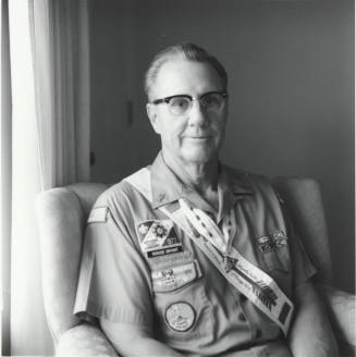 Scout Leader here get National Honor. - Tempe Daily News, October 14 1977