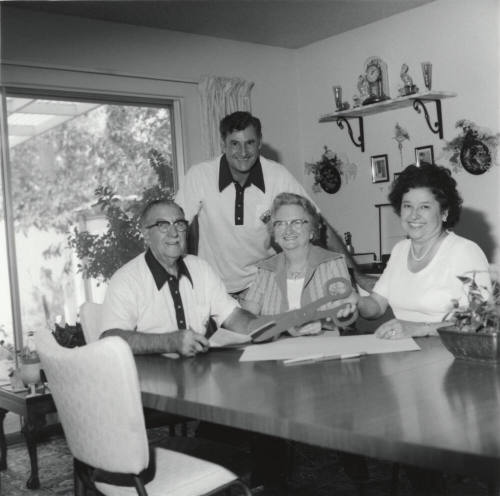 Unidentified Group at Table - 2 of 2