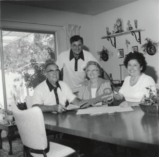 Unidentified Group at Table - 2 of 2