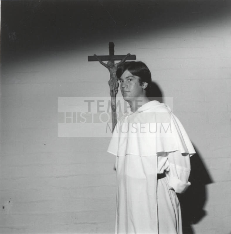 Unidentified Man & Church Setting