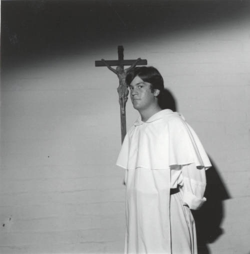 Unidentified Man & Church Setting