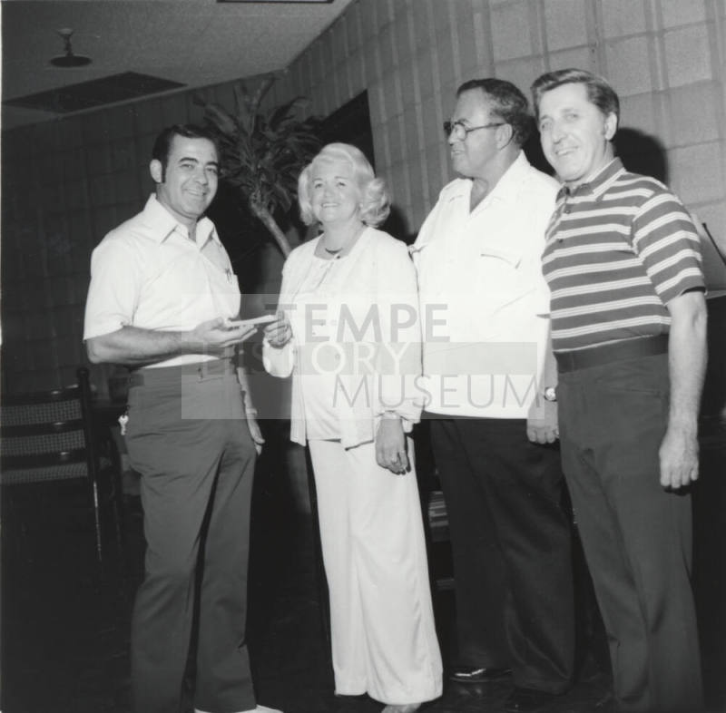 Boys Club Benefactor - Tempe Daily News,        October 5, 1977