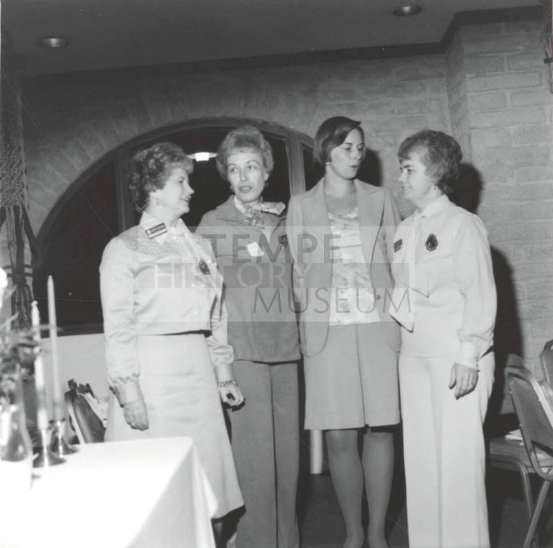 Unidentifed Group Of 4 Women