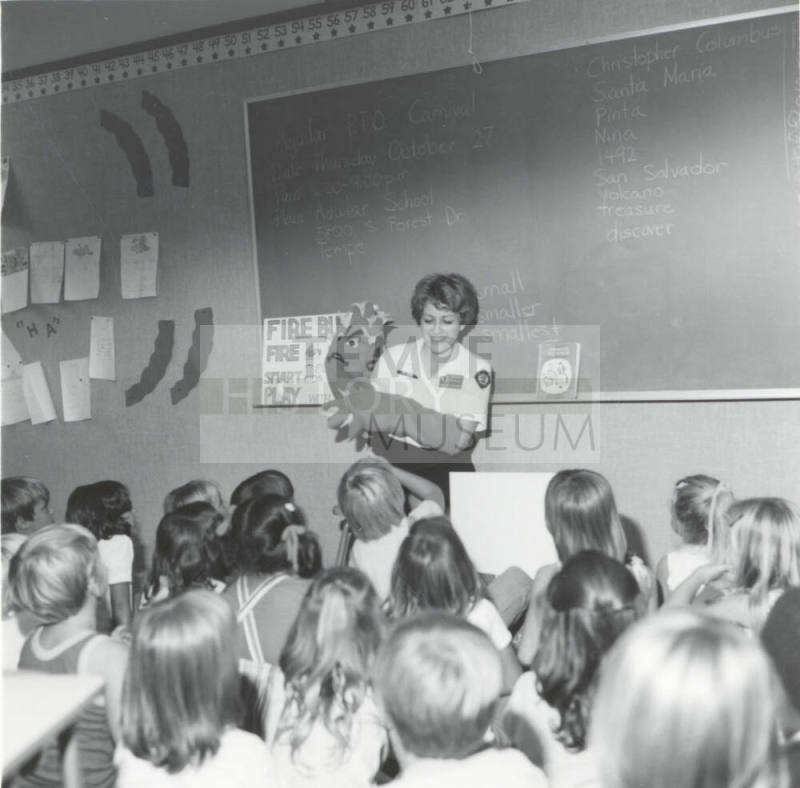 New Junior Fire Marshals? - Tempe Daily News,   October 14, 1977