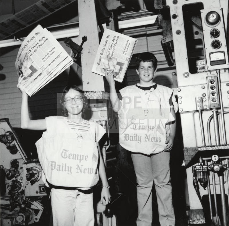 It's Their Day - Tempe Daily News,                    October 15, 1977