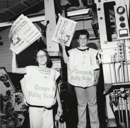 It's Their Day - Tempe Daily News,                    October 15, 1977