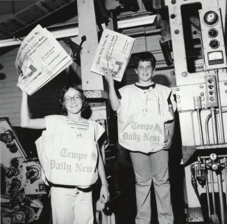 It's Their Day - Tempe Daily News,                    October 15, 1977