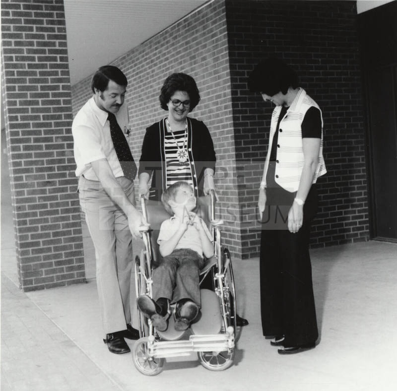 New Wheelchair For Tim - Tempe Daily News,        October 17, 1977