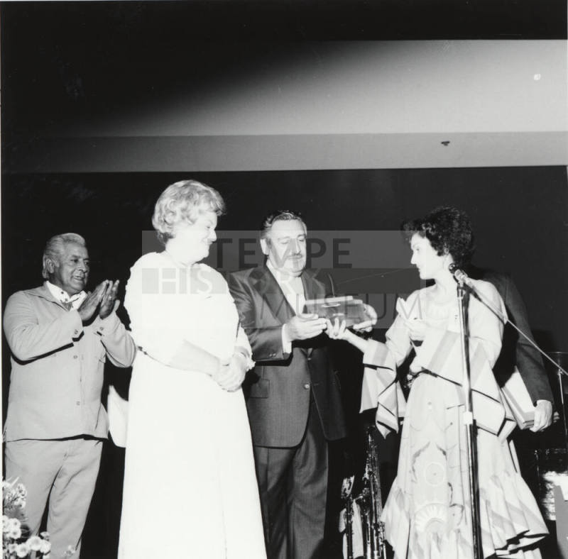 Unidentified event with Gov Raul Castro.