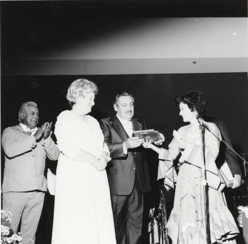 Unidentified event with Gov Raul Castro.