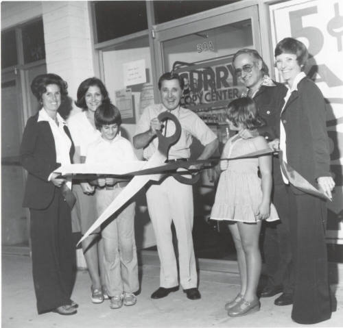 Grand Opening of Curry Copy Center