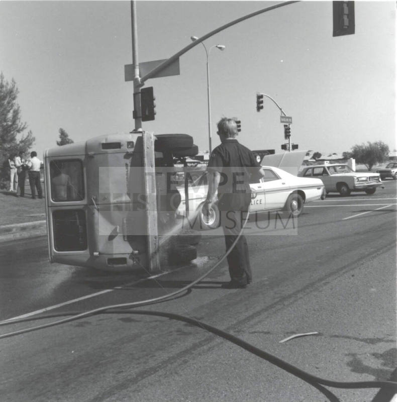 Fatal Accident - Tempe Daily News, October 25 1977