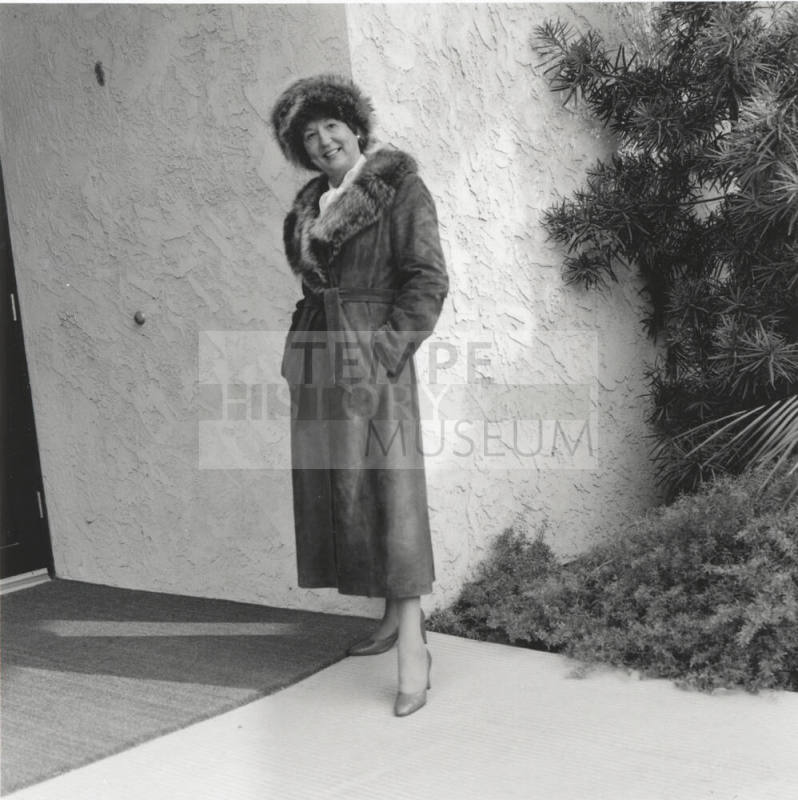 Posing for the Camera. - October 1977