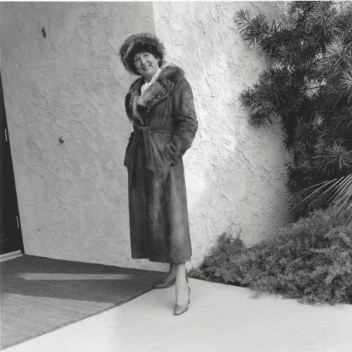 Posing for the Camera. - October 1977