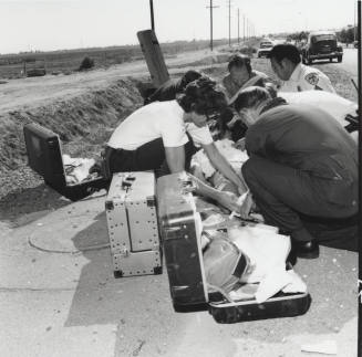 Motorcycle/Buick Sedan Accident - Tempe Daily News - November 4, 1977 (2 of 7)