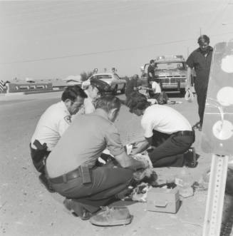 Motorcycle/Buick Sedan Accident - Tempe Daily News - November 4, 1977 (3 of 7)