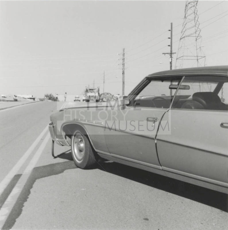 Motorcycle/Buick Sedan Accident - Tempe Daily News - November 4, 1977 (6 of 7)