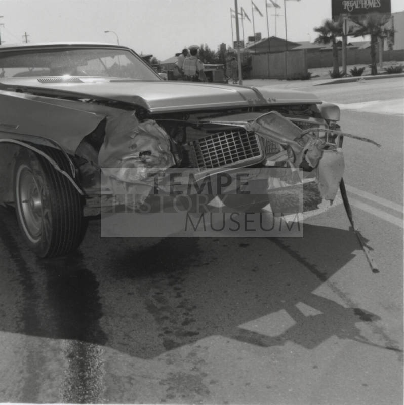 Motorcycle/Buick Sedan Accident - Tempe Daily News - November 4, 1977 (7 of 7)