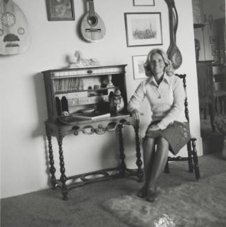 Unidentified Woman in Living Room