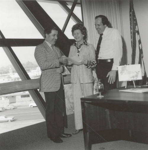 Handing Over The Deed - Tempe Daily News - November 5, 1977 - (2 of 2)