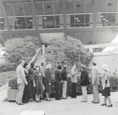 Touring City Hall - Sister City program - Tempe Daily News - November 23, 1977 (1 of 2)