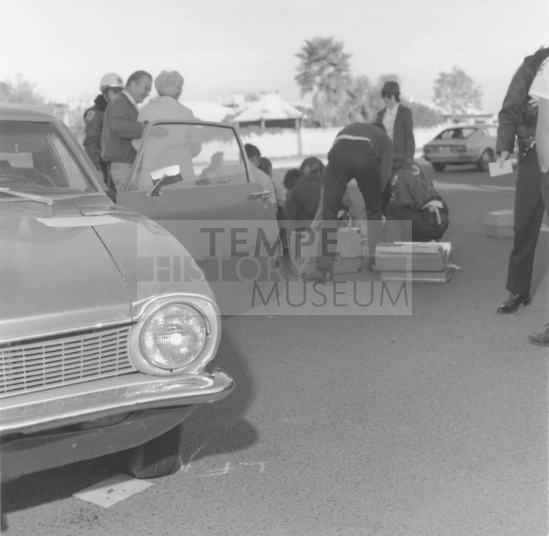 Accident at McClintock and AZ 360 (2 of 4)