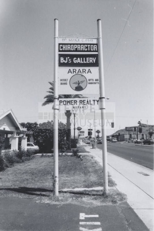 Directory Sign - 1020 South Mill Avenue, Tempe, Arizona