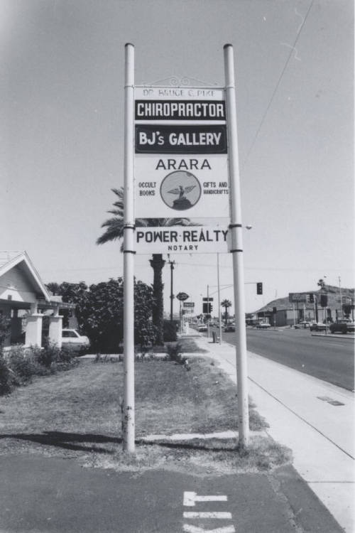 Directory Sign - 1020 South Mill Avenue, Tempe, Arizona