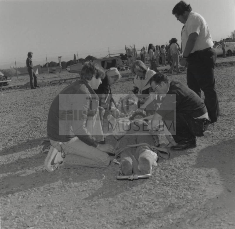 Practicing For The Real Thing. - Tempe Daily News, December 6 1977