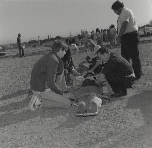 Practicing For The Real Thing. - Tempe Daily News, December 6 1977