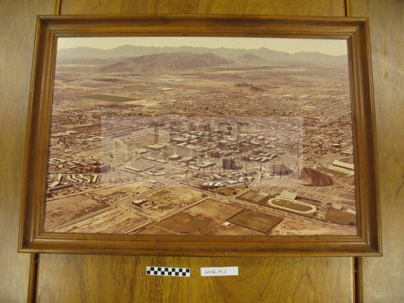 Aerial photograph of Tempe, 1974