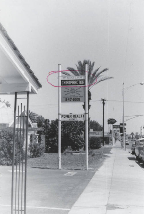 Directory Sign - 1020 South Mill Avenue, Tempe, Arizona