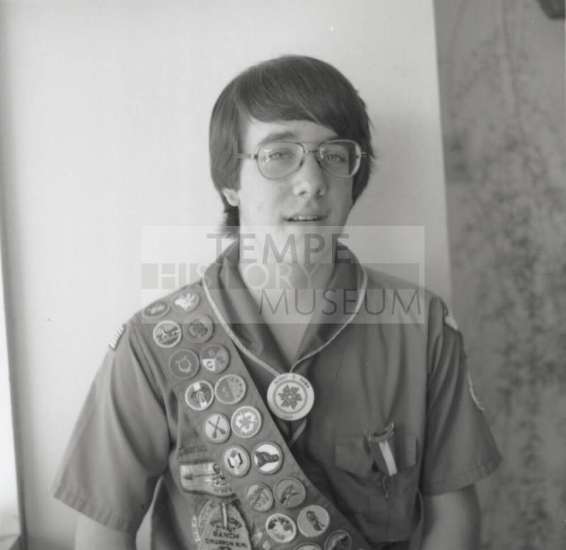 Troop 477 Scout Member Andy Moore Earns Eagle. - Tempe Daily News, December 14 1977