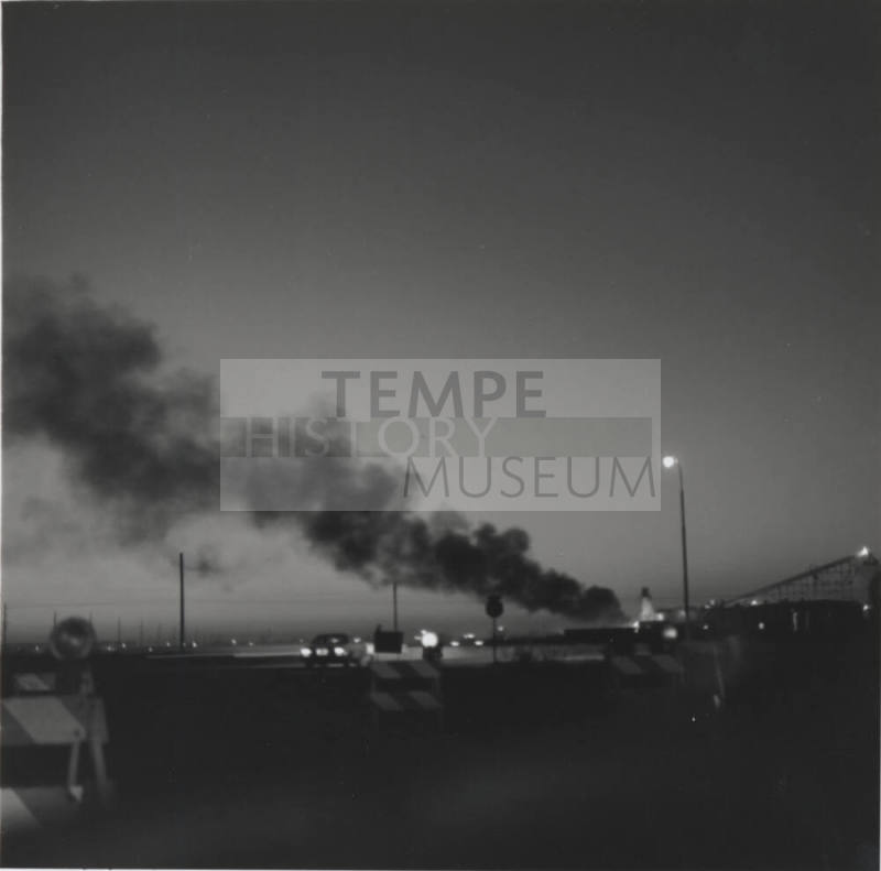 Truck Burns, Tempe Daily News, Dec 6 1977