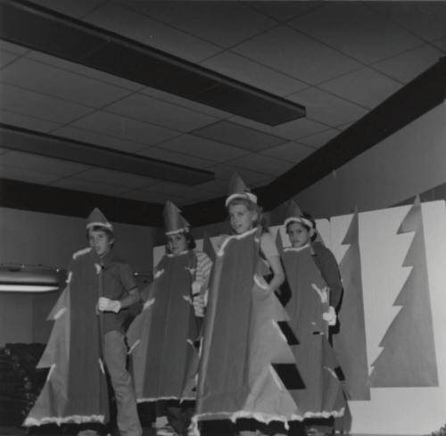 "The Four Lonely Trees" at Bustoz Elementary School
