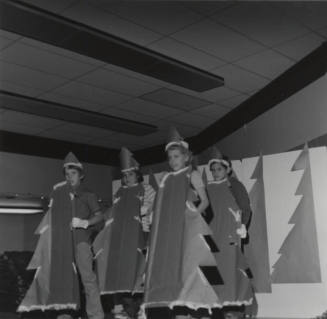 "The Four Lonely Trees" at Bustoz Elementary School