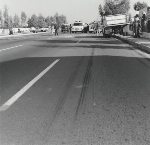 Street of Auto Accident