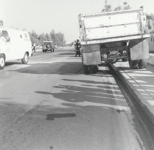 Auto Accident Involving Dump Truck