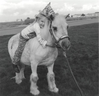 New Year Girl and Pony