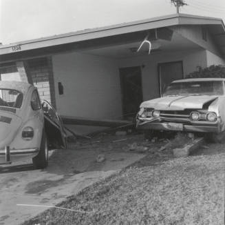 Carport Scene of Drunk Driving Accident