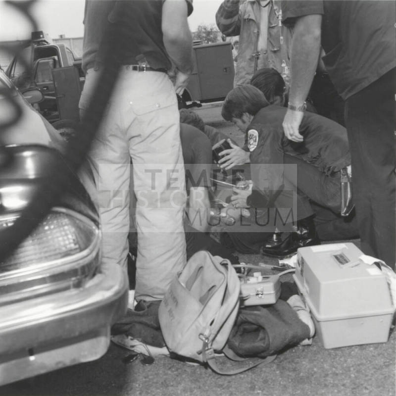 Paramedics Respond to Accident