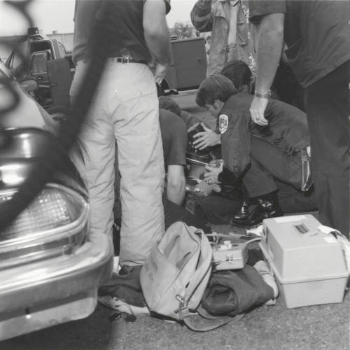 Paramedics Respond to Accident