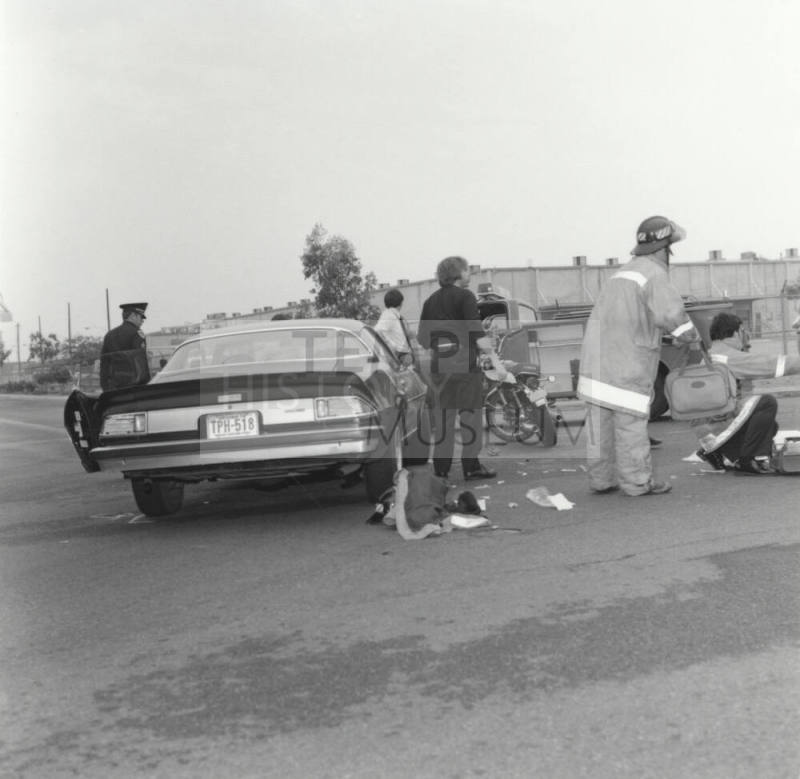Investigating Motorcycle / Automobile Accident