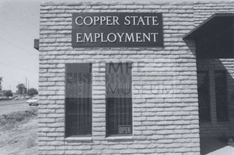 Copper State Employment Agency - 1701-A South Mill Avenue, Tempe, Arizona