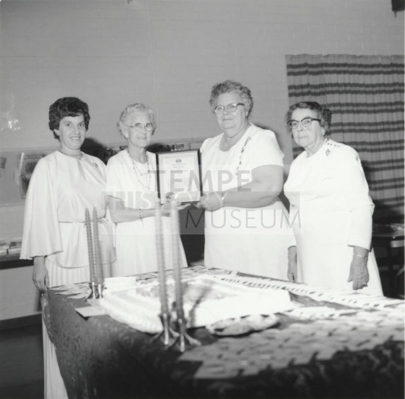 Pythian Sister Of The Year - Tempe Daily News January 1978