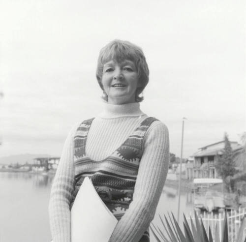 Unidentified Woman Near A Lake
